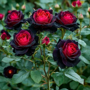 Роза Тень Феникса купить по цене от 402р. в интернет-магазине «Посадика» с доставкой почтой в в Каргополье и по всей России – [изображение №1].